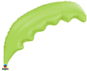 Lime Palm Frond Foil Balloons